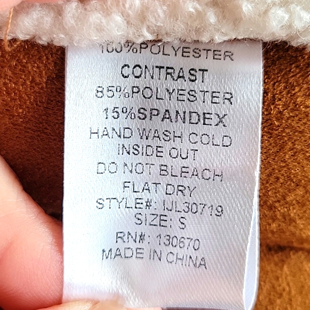 Faux Shearling Coat - Picture 6 of 8